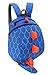 Kids Toddler Child School bag Boy Girl Cartoon Dinosaur Safety Harness Backpack (Blue)