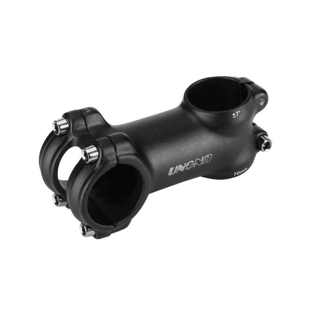 BESNIN Bike Stem 25.4mm MTB Stem 7 Degree 70mm Bicycle Handlebar Stem Aluminium Alloy for BMX, Mountain Bikes, Road Bikes, Cycling