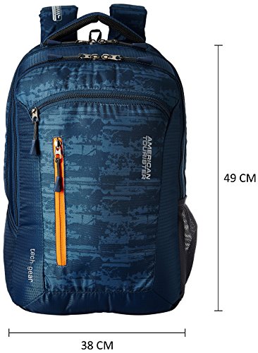 american tourister bags blue colour