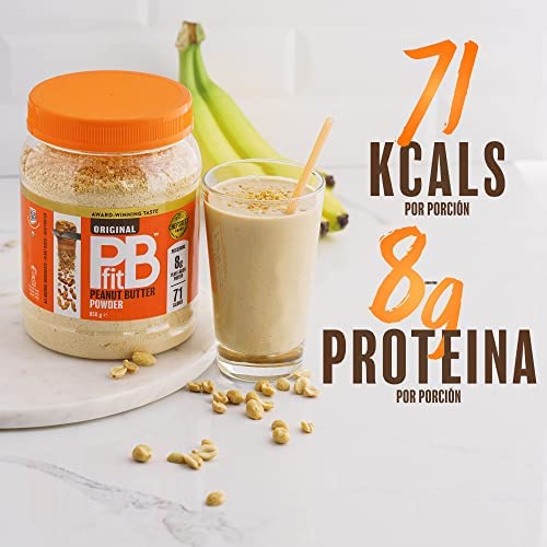 BETTERBODY FOODS PBFIT- ALL-NATURAL PEANUT BUTTER POWDER 15 OZ, PEANUT BUTTER POWDER FROM REAL ROASTED PRESSED PEANUTS, LOW IN FAT HIGH IN PROTEIN, NATURAL INGREDIENTS