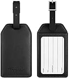 Travelambo Leather Luggage Tag & Baggage Bag Tag & Cruise Tag & Business Card Holder