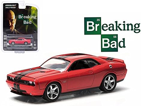 2012 Dodge Challenger SRT-8 Red "Breaking Bad" 2008-2013 TV Series Episode 5.04 Hollywood Series 9 1/64 Diecast Model Car by GreenLight 44690A