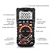 Digital Multimeter TRMS 6000 Counts, LED Intelligent Socket, Manul Ranging Measuring AC/DC Voltage, AC/DC Current, Resistance,Capacitance,Frequency/Duty, Diode test, Continuity test TACKLIFE DM05