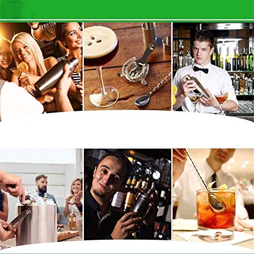 Hancoc Cocktail Shake Cocktailherstellung Set, Premium Home Bartending und Cocktail Set mit Kasten 5 Stück Home Mixology… – Bild 8