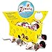 Cheese Wedge Display Furry Mice 60 Count