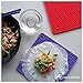 Pratico Kitchen Multipurpose Silicone Pot Holder, Trivet, Jar Opener and Spoon Rest, Red