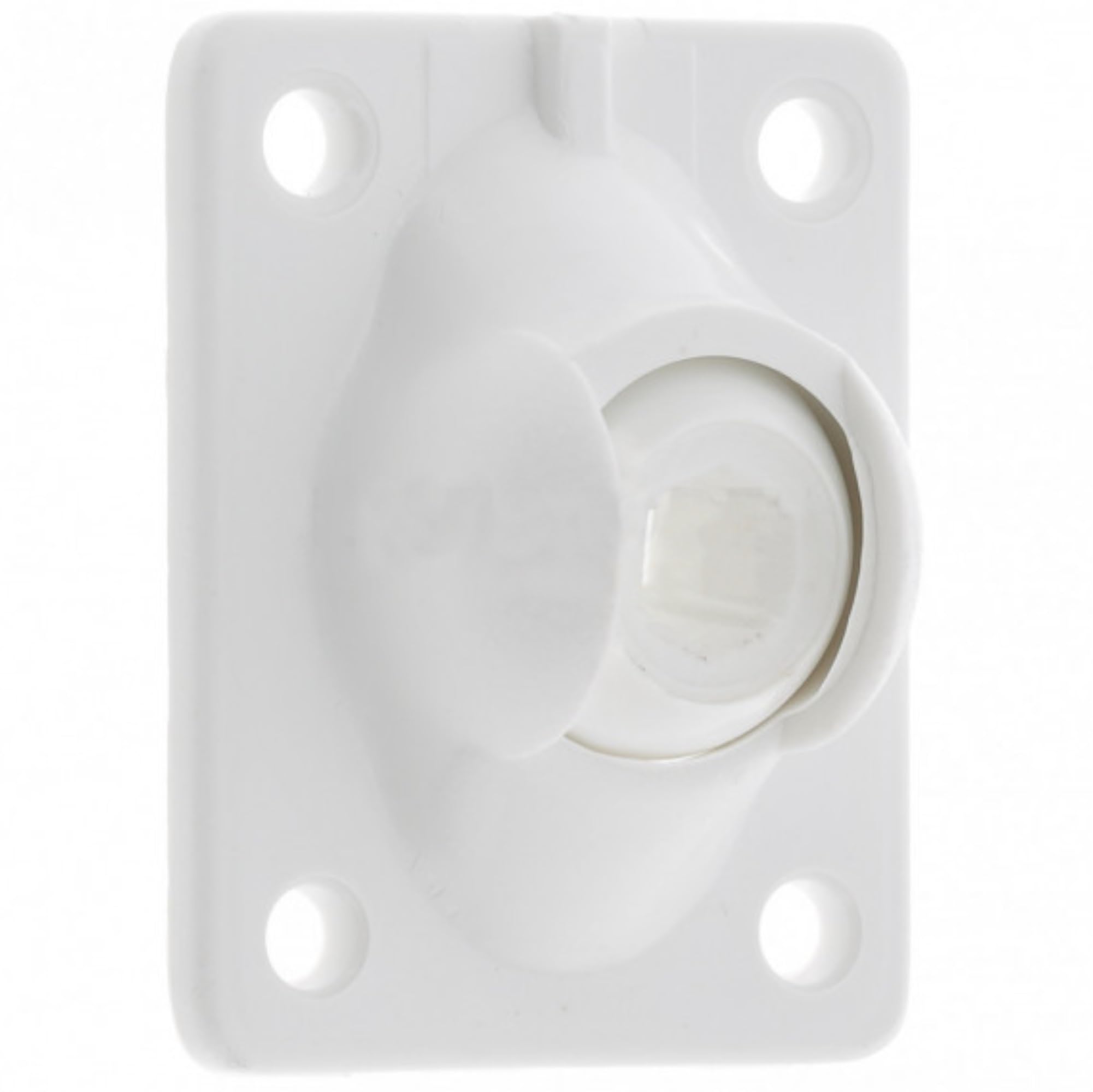 cyclingcolors 3666690070524 Gelenklagerplatte Spherical Bearing Plate, White