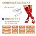 Compression Socks For Men & Women –Funny socks Best Medical All Sports,Travel,Nurse - 20-25 mmHg