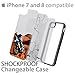 iPhone 8 | 7 Slim Lightweight Case Cover Shockproof Shatterproof Scratch Resistant Hybrid Bumper & Cover | Precise Cutouts For Easy Access | 3 Designs Pack - iPhone 7 & 8 (Black, Gray)