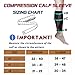 THX4COPPER Calf Compression Sleeve (20-30mmHg) for Men & Women, Shin Splint Leg Compression Calf Sleeve- Great for Running, Cycling, Travelling- Improve Circulation and Recovery-Small/Medium