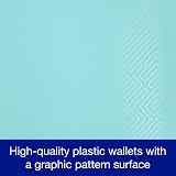 Oxford A4 Display Book 5 Pack 20 Pockets Pastel Colours view 3