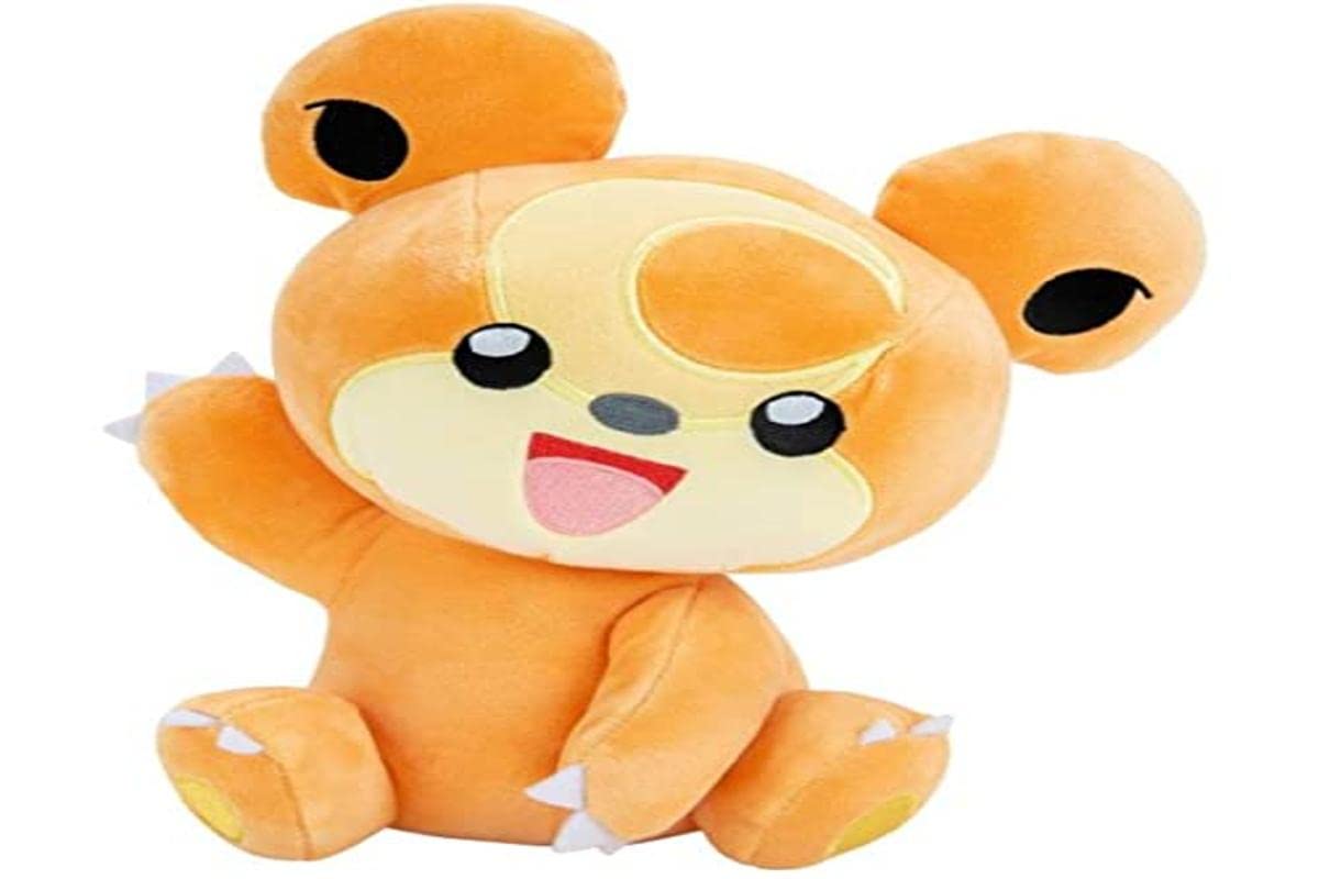 Pokémon Plush Toy Teddiursa 20 cm, Exclusive New Pokemon for 2021, Officially Licensed by Pokemon