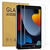 [2Pack] ZenRich Screen Protector for iPad 9th/8th/7th Generation, zenrich iPad 10.2 inch Tempered Glass Screen Protector 2021