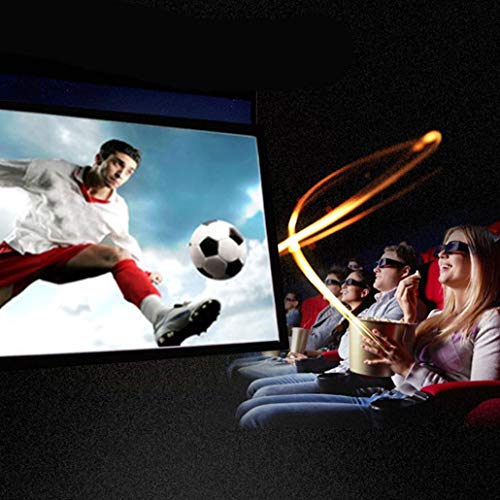 image for Sinfu Projection Screen 4:3 Portable Fabric Foldable 3D HD for Home Th