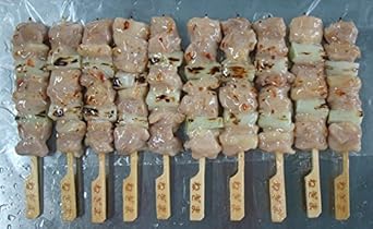 Amazon 冷凍 炭火焼き鳥ネギマ串 塩ダレ 27g 50本入 1 35kg 業務用 フジ物産 レトルトおかず 通販