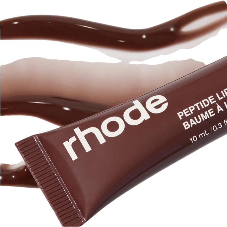 Rhode Peptide Lip Tint, Sheer Color and Hydrating Finish, 3 fl oz, 10ml (Espresso)