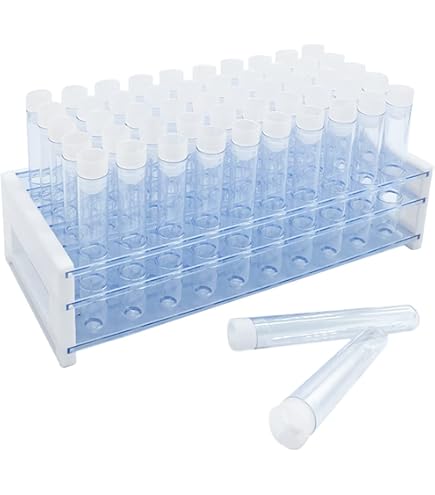 Plastic Test Tubes 150 X 16mm For Shots,Wedding Favours,With Cap, Kryptonite Green, 10 Pieces