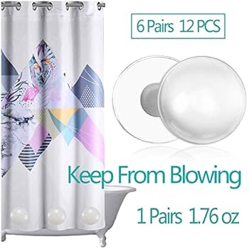 Amazon Com Mrs Awesome Magnetic Curtain Weights Pack Of 6 Pieces