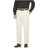 Savane Men's Ultimate Performance Stretch Chino Pants with Expandable Waist, Wrinkle Resistant (Available in Big &amp; Tall)