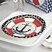 Big Dot of Happiness Ahoy Nautical - Party Tableware Plates, Napkins - Bundle for 16