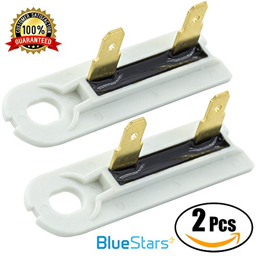 3392519 Dryer Thermal Fuse Replacement part by Blue Stars - Exact Fit for Whirlpool & Kenmore Dryers - PACK OF 2