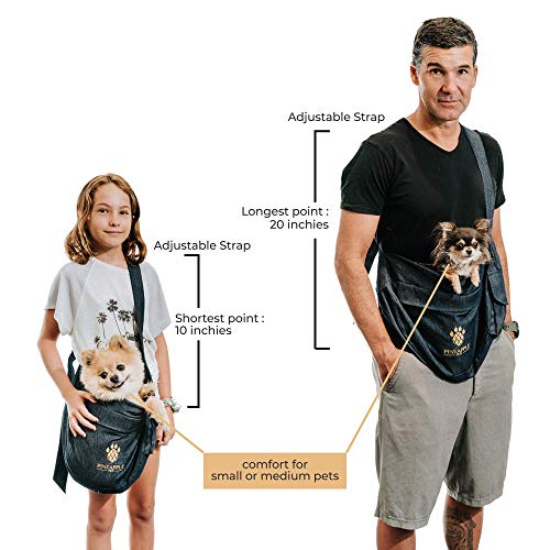 Pineapple Pets HandsFree Dog Sling Sustainably Made in Costa Rica
