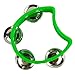 Musiclily Small Tambourine Half Blossom with 4 Jingles, Random Color(Pack of 20)