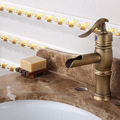 Gal Brass European Antique Faucet Retro Water Well Single Hole