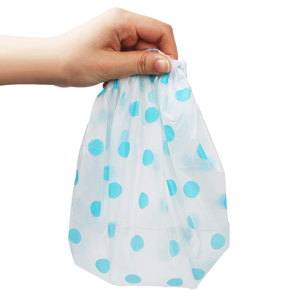 11 Pieces Waterproof Shower Caps Elastic Reusable Plastic Bathing Hair Cap Lady Salon Hat for Kids Girls and Women, Assorted Patterns : Beauty