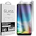 Galaxy A8 Plus Screen Protector, CoverON 2 Piece Premium Slim Fit Tempered Glass Screen Protectors for Samsung Galaxy A8 Plus 2018 - HD Clear
