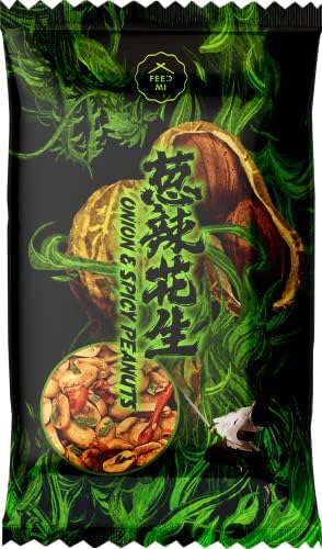 Feedmi Onion & Spicy Peanuts 80g Pack of 5