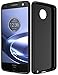 Moto Z Force Case, Aeska Ultra [Slim Thin] Flexible TPU Gel Rubber Soft Skin Silicone Protective Case Cover for Motorola Moto Z Force Droid (Black)