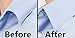 36 Metal Collar Stays With Tie Clip- 4 Sizes, Complete Your Dress Shirts Collar