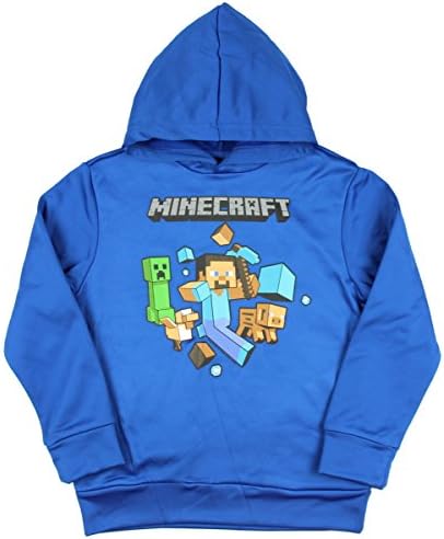 Minecraft Boys Pullover Hoodie (X-Small 4/5)