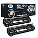 Generic 2 Pack High Yield 3,000 Pages Compatible Toner Cartridge Replacement for Canon Cartridge 128 Crg-128 Compatible Used For ImageClass MF4450 MF4570 MF4770N MF4580 MF4880DW MF4890DW D530 D550
