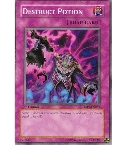 Amazon.com: Yu-Gi-Oh! - Destruct Potion (ABPF-EN069) - Absolute