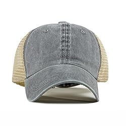 Croogo Men Women Summer Mesh Baseball Cap Quick Dry