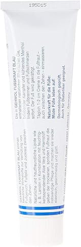 Gehwol Foot Cream Blue 125ml - Dry Rough Cracked Skin Lanolin Daily Care view 6