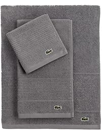 Lacoste Legend Towel, Bath, Meteorite