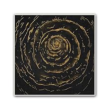 signwin Framed Canvas Wall Art Abstract Circle Canvas Prints Home Artwork Decoration for Living Room,Bedroom - 24x24 inches