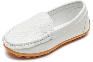 YWPENGCAI Toddler Slip-on Shoes Boys Loafers Candy Colors Girls Moccasins