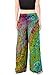 Orient Trail Women's Bohemian Yoga Tie-dye Wide Leg Palazzo Pants M/L Eagle Green