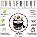 CHARBRIGHT Organic Activated Charcoal Teeth Whitening Powder With Coconut By ALPS MD | 100% Food-Grade Raw Charcoal For Better Oral & Dental Hygiene | Charcoal Powder For Teeth & Gums [Flavorless]