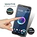 [2 Pack] HTC Desire 12 Plus Screen Protector, KATIAN HD Clear Protector [Anti-Scratch] [Anti-Fingerprint] [No-Bubble] [Case-Friendly], 9H Hardness Tempered Glass Screen Film for HTC Desire 12 Plus