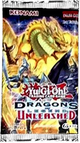 Yugioh 1x Dragons of Legend Unleashed Booster Pack