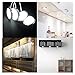Colorful Puck Light, 4pcs RGB LED Cabinet Lighting Slim Under Shelf Accent LED Puck Lights Closet Under Lighting - RGB