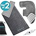 Heating Pad Gift Set of 2 – Shoulder & Neck Heating Pad and Extra-Large 12 x 24 Inch Heating Wrap for Back or Abdominal Pain Relief – Moist Heating Option with Auto Shut Off