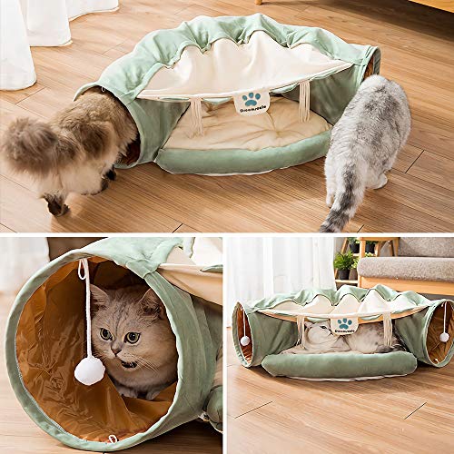 cat tunnel bed