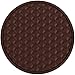 Silicone Coasters by HappyDavid Cup Mat Set of 8 for Fine Wine/Beer/Any Beverage,Use on Bars or Fine Furniture in Your Kitchen(brown)