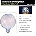 Aokairuisi 3D Decoration LED Light Bulb with E26 Base Fireworks Ball Filament Bulb for Home Bar Party (G95)